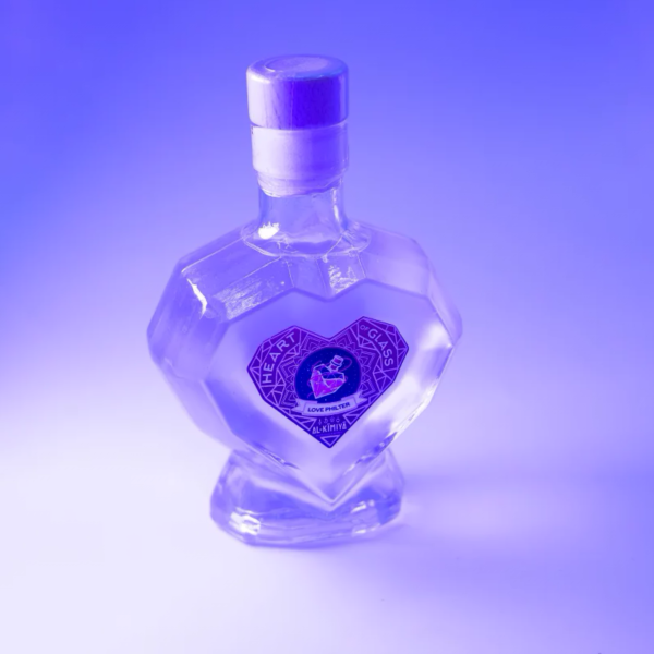 Love Philter limited edition Al Kimiya Pomme d'amour poire caramel 200 ml fiole en verre coeur