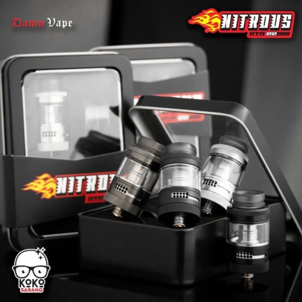 Nitrous RTA 22mm Damn Vape Single Coil 22 mm 3 ml