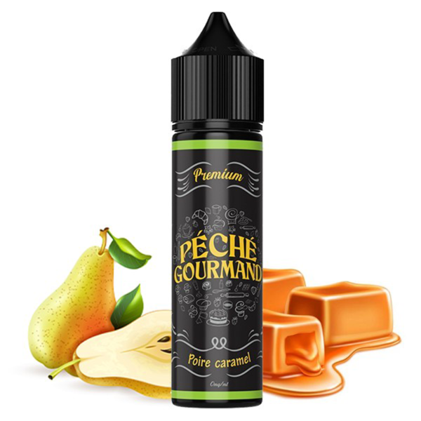 Poire Caramel Péché Gourmand O'Juicy Poire caramélisée PG/VG: 30/70 50 ml