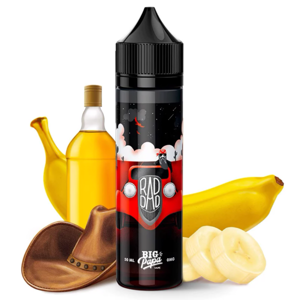 Rad Dad Big Papa Classic Whisky banane 50 ml