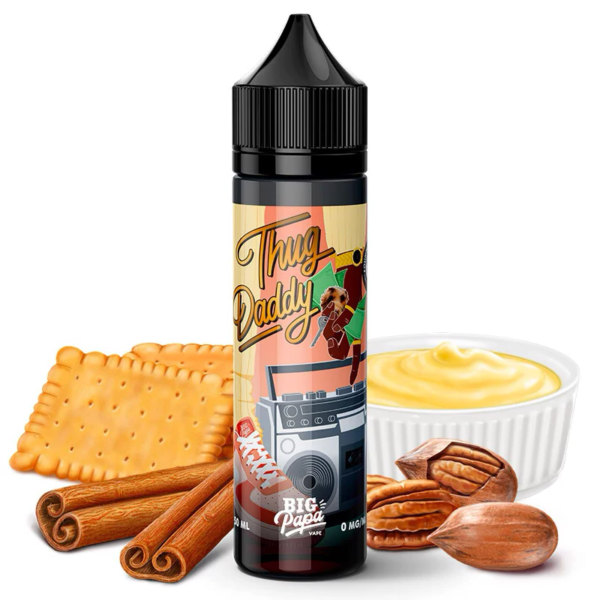 Thug Daddy Big Papa Biscuit Spéculoos Crème custard noix de pécan 50 ml