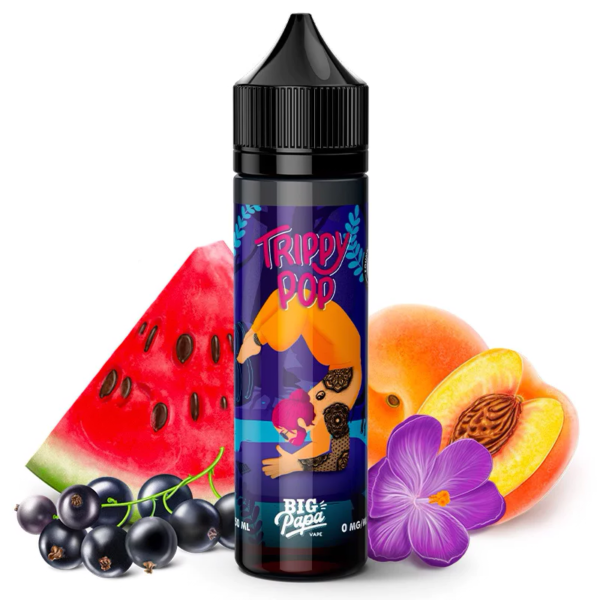 Trippy Pop Big Papa Pastèque Pêche Violette 50 ml