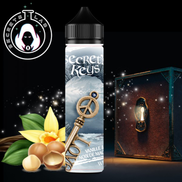 White Key Secret's Keys Vanille Glace Noix de Macadamia 50 ml