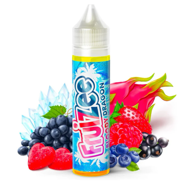 Bloody Dragon Fruizee Fruits rouges fruit du dragon Extra Frais 50 ml