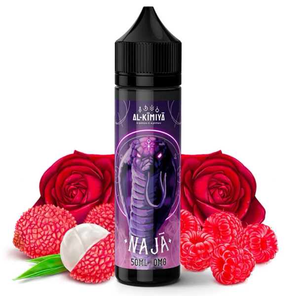 Naja Al Kimiya Litchi rose framboise 50 ml