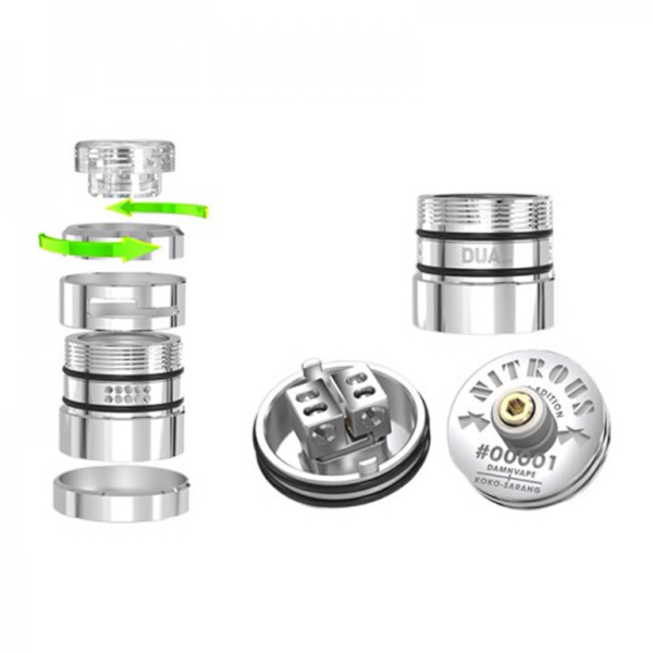 Nitrous RDA 22 mm Damn Vape Limited Edition