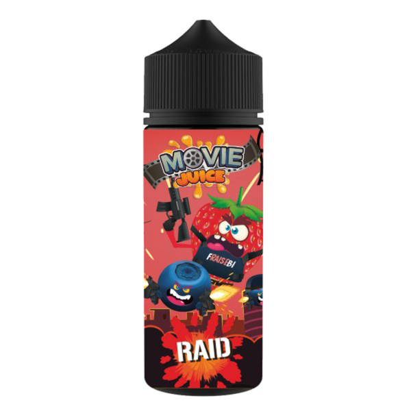 Raid Movie Juice Secret's LAb Fruits Rouges Frais PG/VG: 50/50 100 ml