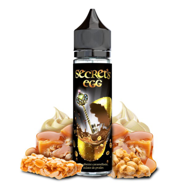 Secret's Egg Secrets LAb Cookies Cacahuètes caramélisées Chantilly Vanillée vanille PG/VG: 50/50 50 ml