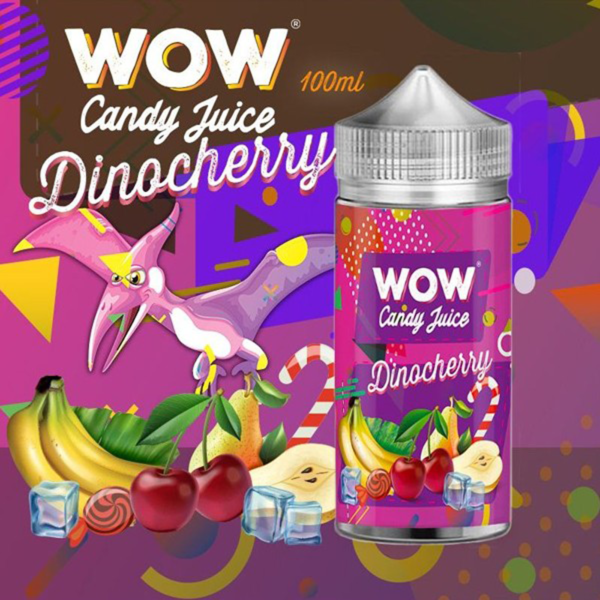 Diplosweety WOW Candy Juice Bonbon fruit rouge Raisin blanc Cassis Frais 100 ml