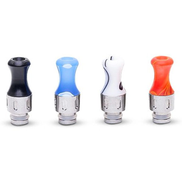 Drip tip 510 Inox acrylique