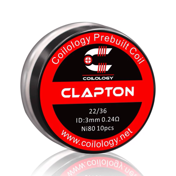 Pack 10 Clapton Coilology 0.24 ohm - 0.39ohm - 0.60ohm Coilology