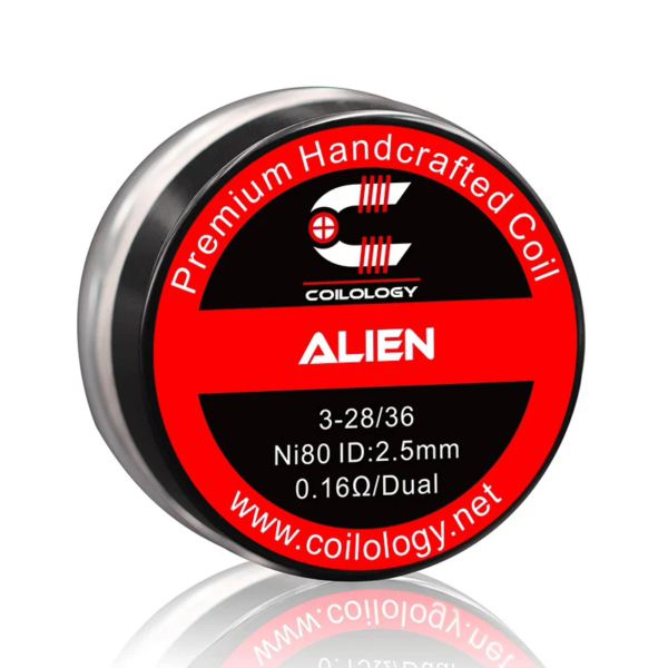 Pack 2 Handcrafted Alien 0.10 Ohm - 0.16 Ohm - 0.18 Ohm Coilology