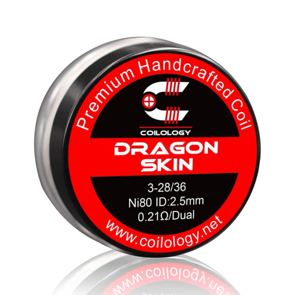 Pack 2 Handcrafted Dragon Skin 0.21 Ohm Coilology