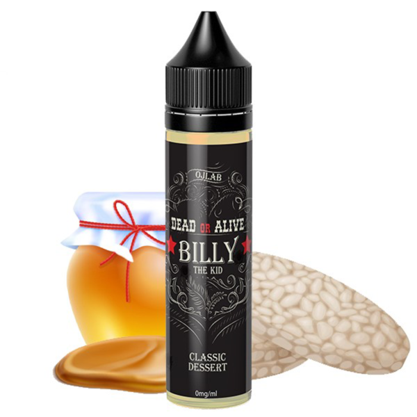 Billy the Kid Dead or Alive Classic Riz soufflé Caramel Miel 50 ml