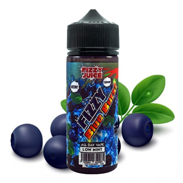 Blue Burst Fizzy Juice Baies sauvages frais 100 ml