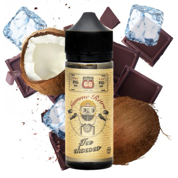 Ice Chococo | Retro Juice 66 | Chocolat - Noix de coco - Frais | 100 ml