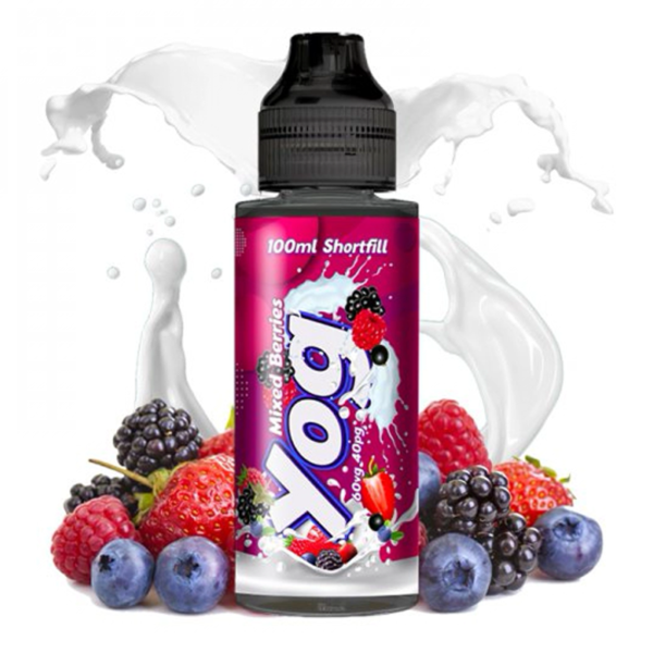 Mixed Berries Yog Fruits rouges Lait 100ml