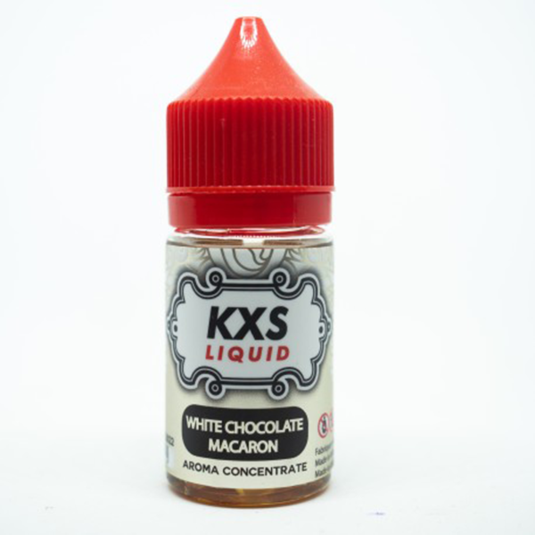 Concentré White Chocolate Macaron KXS Liquid | Macaron Chocolat blanc 30 ml