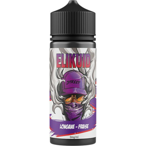 Longane Fraise E-Likuid Street O'J Lab 100 ml
