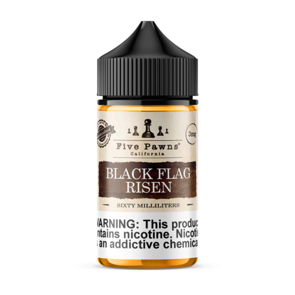 Black Flag Risen by Five Pawns