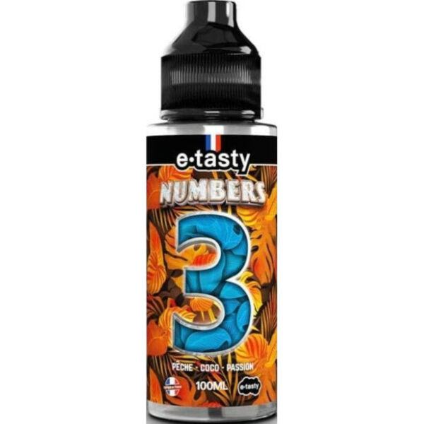 3 Numbers E-Tasty 100 ml