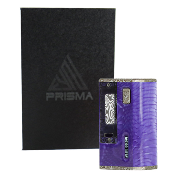 Mod Boro Prisma EYN DNA60 Purple Juma Elcigart boite
