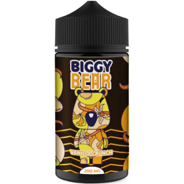 Vanilla Crunch | Biggy Bear | Crème vanille - Cacahuète - Chantilly | 200ml