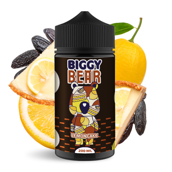 Lemon Cake Biggy Bear Gâteau Citron Tonka 200ml