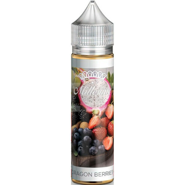 Dragon Berries Millésime 50 ml associe mûres, framboises, fraises et fruit du dragon avec une touche de fraîcheur pour une vape fruitée et exotique.