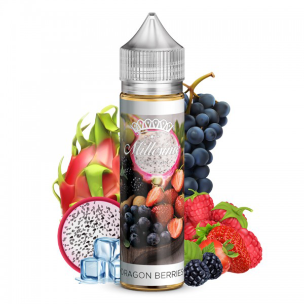 Dragon Berries mûres framboises fraises fruit du dragon Frais Millésime 50ML