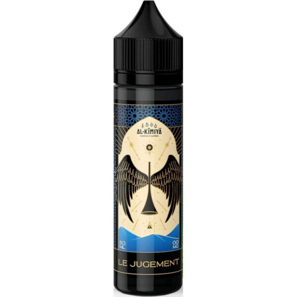 Le Jugement Al Kimiya 50 ml associe caramel anglais, crème de menthe sans fraîcheur et sirop d’érable sucré pour une expérience gourmande et raffinée.