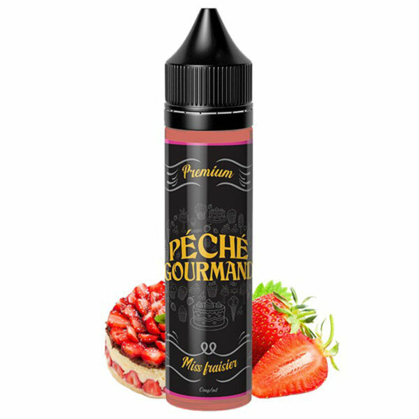 Miss Fraisier Péché Gourmand Gâteau Fraise Chantilly 50 ml