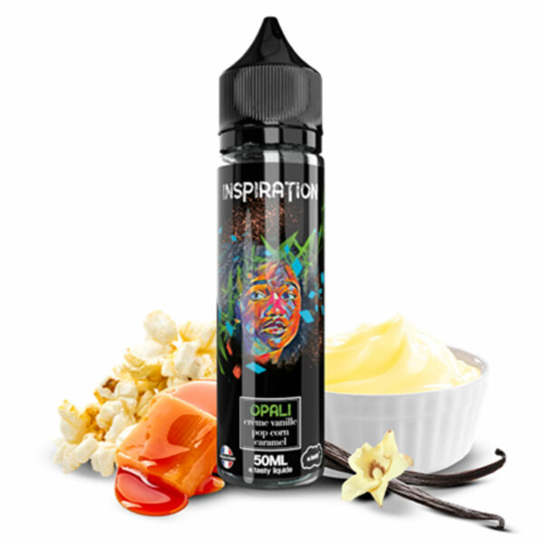 Opali | Inspiration by e.Tasty Crème vanille Pop-corn Caramel 50 ml