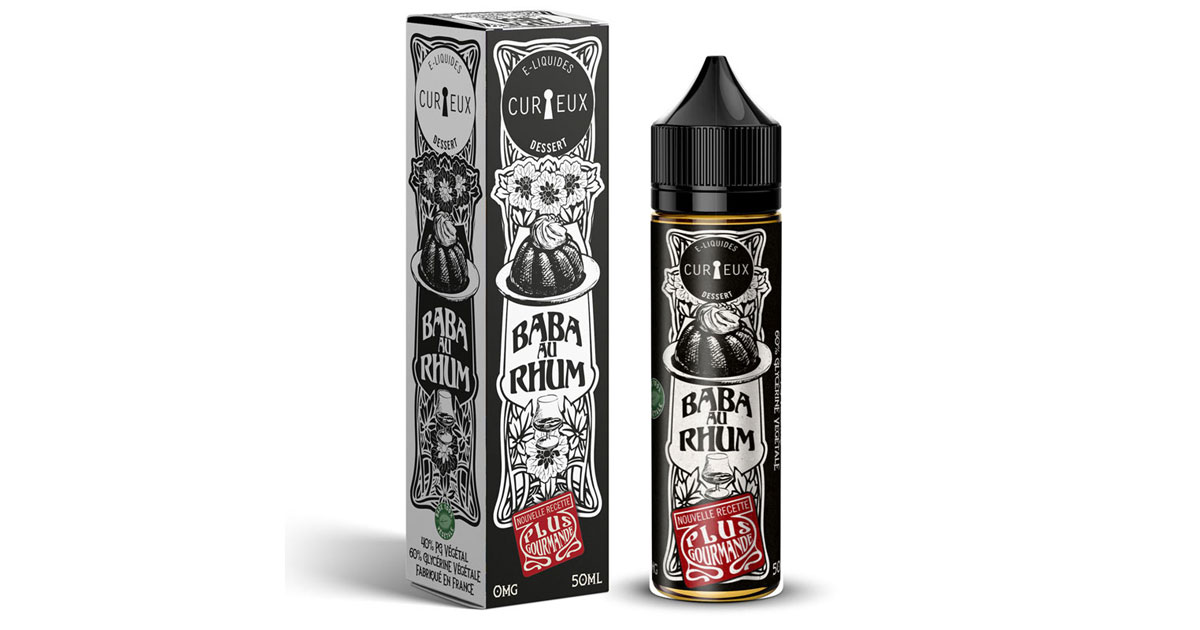Baba au rhum Curieux Dessert Gteau gnreux rhum ambr 50ml