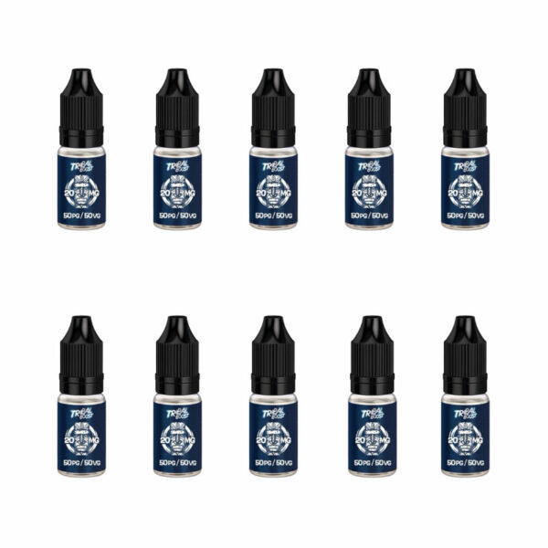 Pack de 10 Booster de Nicotine 50/50 20mg Tribal Boost 10 ml
