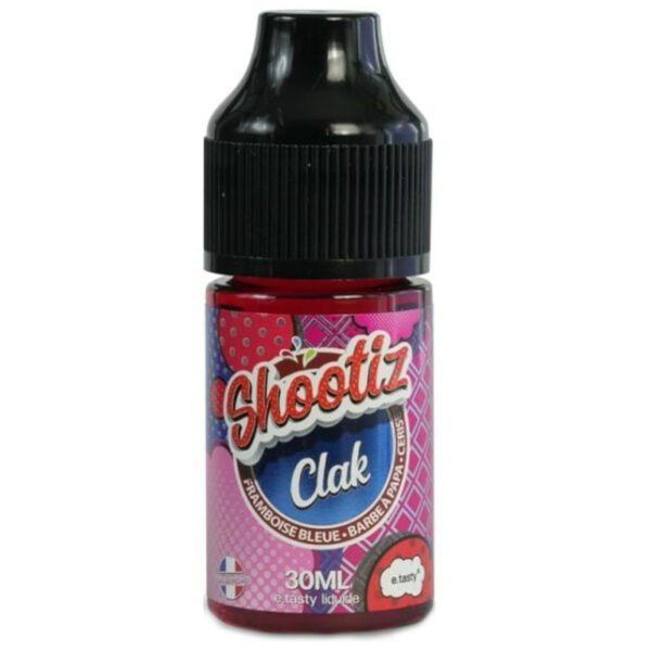 Concentré Clak Shootiz Framboise bleue Barbe à papa Cerise