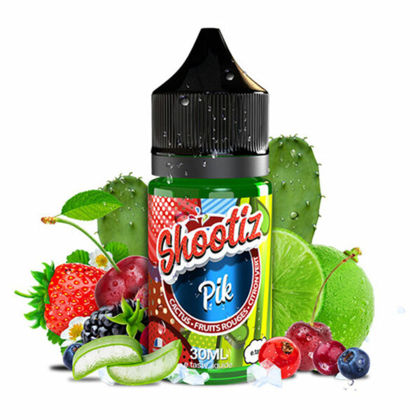 Concentré Pik Shootiz Cactus Citron vert Fruits rouges 30 ml