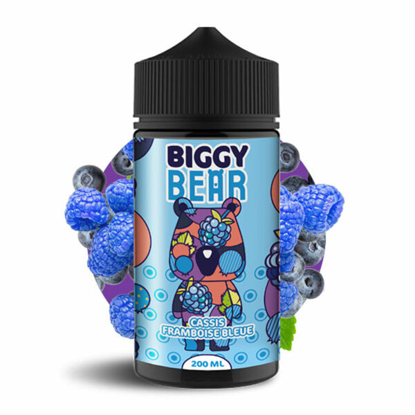 Cassis Framboise Bleue Biggy Bear 200ml