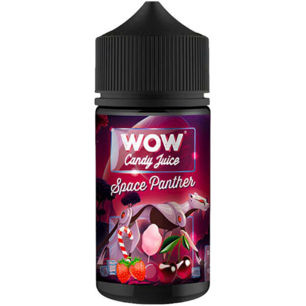 Space Panther Barbe à papa Bonbon cerise Fraise 100ml