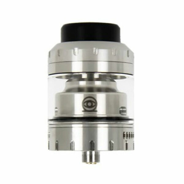 Osiris RTA 30mm + Pyrex Bubble - Vaperz Cloud silver