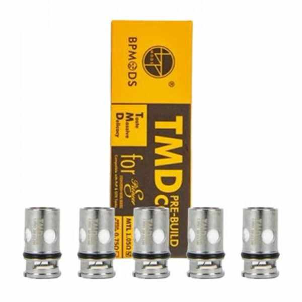 Résistances TMD Pro MTL Coil 1.05 Ω : 10 et 14 W. Pour une vape en inhalation serrée, MTL.