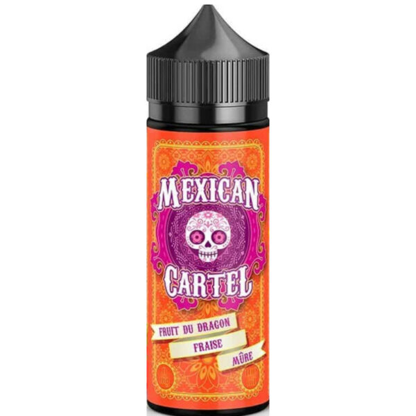 Un trio fruité irrésistible signé Mexican Cartel : fruit du dragon, fraise et mûre dans un format 100 ml, surboosté et plein d’intensité.