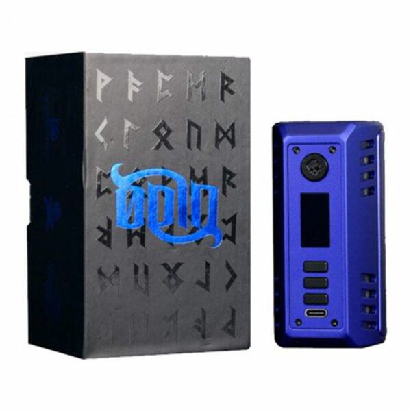 Box Odin V2 New Colors Vaperz Cloud x Dovpo x Vaping Bogan satin blue boite