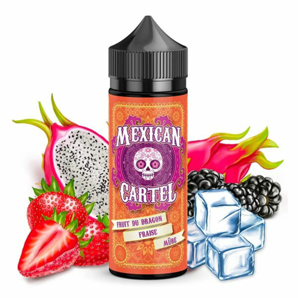 Fruit du Dragon Fraise Mûre Mexican Cartel 100 ml