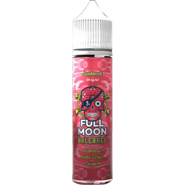 Baléares Pirates Full Moon, une combinaison unique de citron, framboise, pêche et cannelle, sublimée par une touche fraîche et équilibrée.
