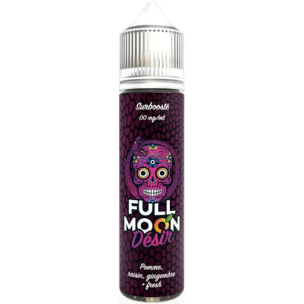 Désir Eden Full Moon combine pomme, raisin et gingembre relevés par une fraîcheur percutante. Une expérience fruitée et audacieuse.