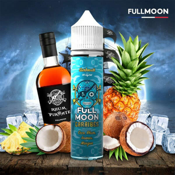 Caraibes Full Moon Rhum Ananas Coco 50ml