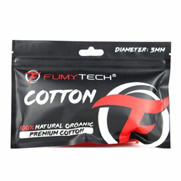 Coton Premium 100% Naturel Organique 3mm | Fumytech