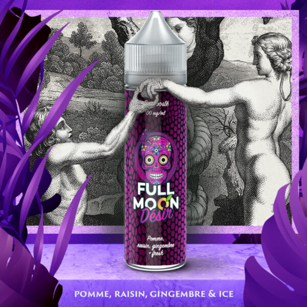 Désir | Full Moon | Pomme - Raisin - Gingembre - Frais | 50 ml