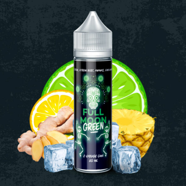 Green Full Moon Citron citron vert Ananas Gingembre 50ml